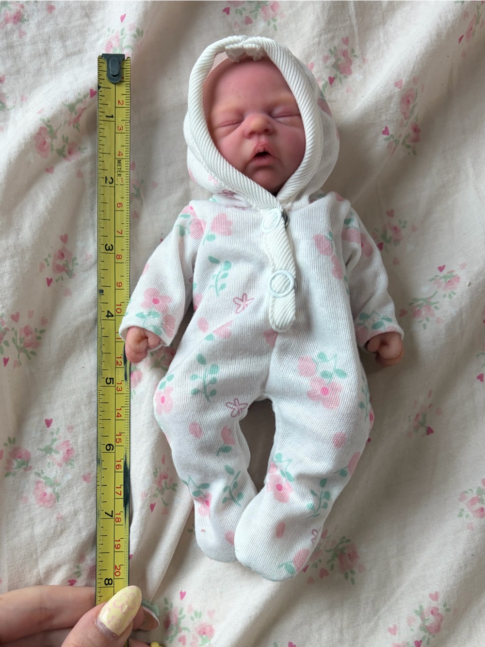7 inch silicone mini reborn baby (boo-boo) .